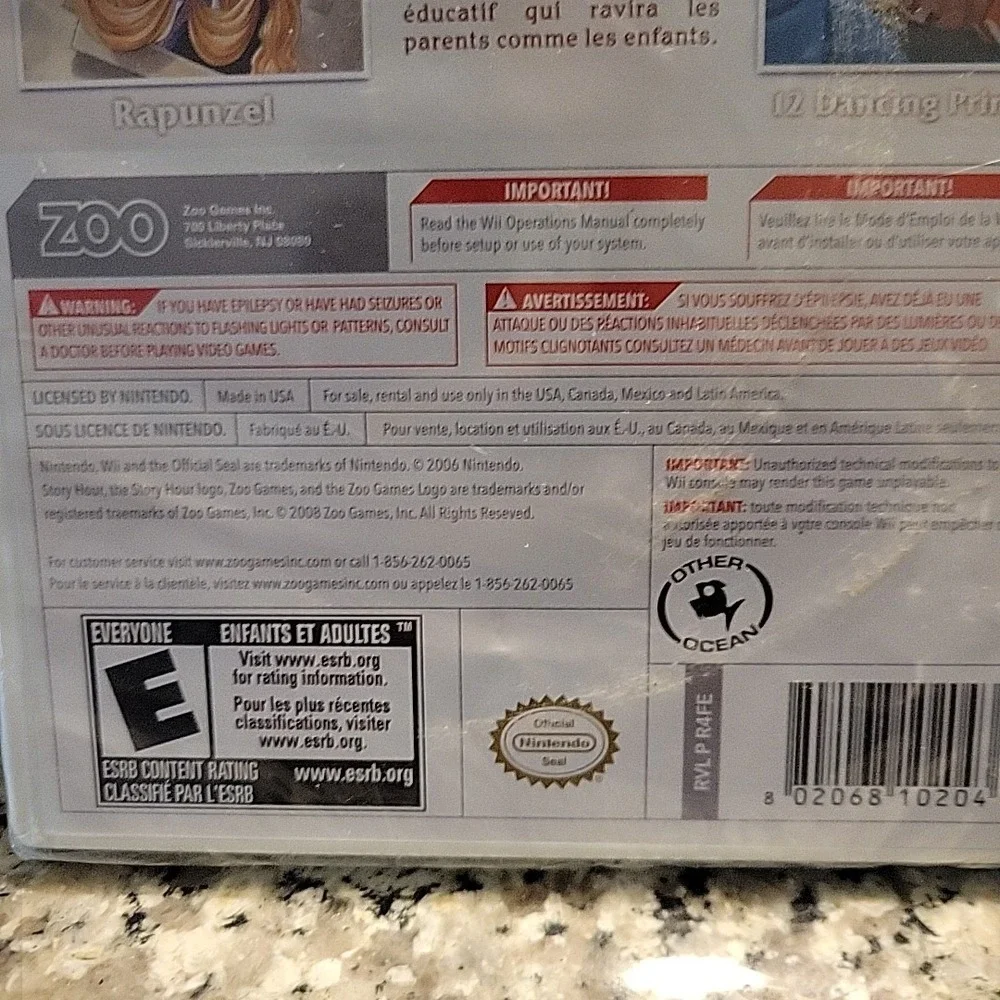 Story Hour: Fairy Tales (Nintendo Wii,‎ 2008) Complete
